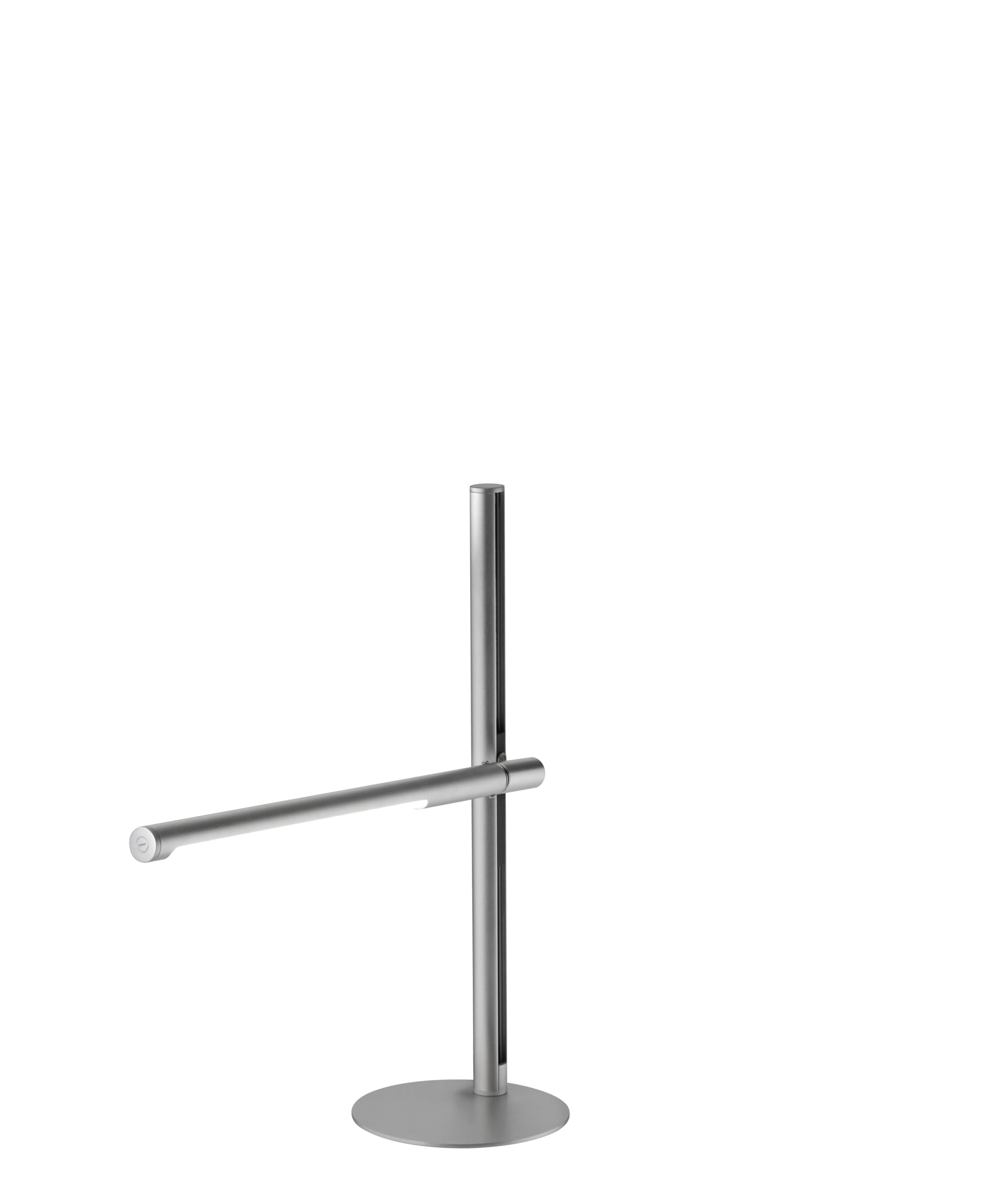 ALCO-Albert - Lampada da scrivania a LED dimmerabile argento 8,5 Watt | Moderna lampada da tavolo con 3 livelli di luminosità, tecnologia LED e utilizzo flessibile in ufficio o in home office