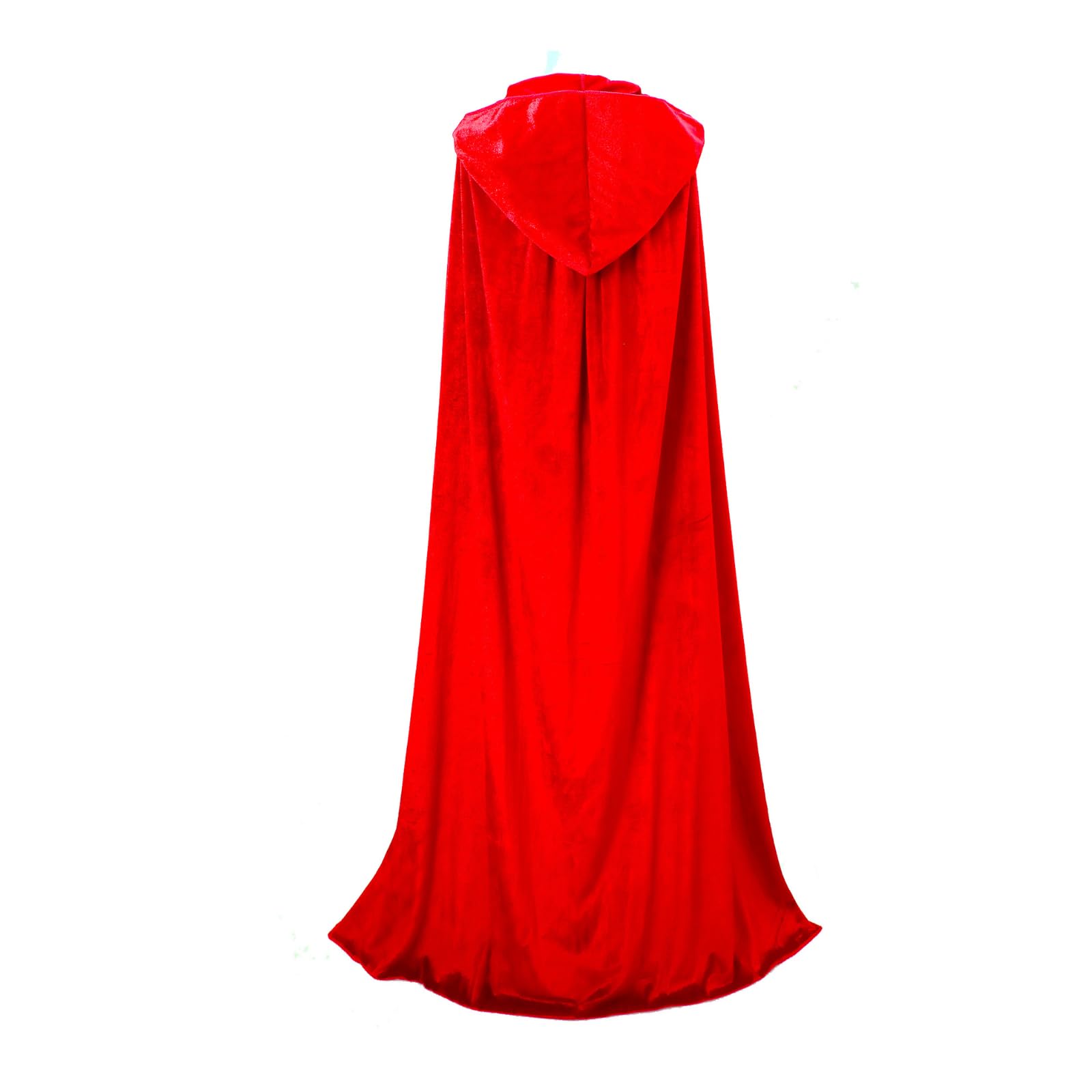 HAPNBCELE Unisex Velvet Cape Hooded Cloak - Image 4