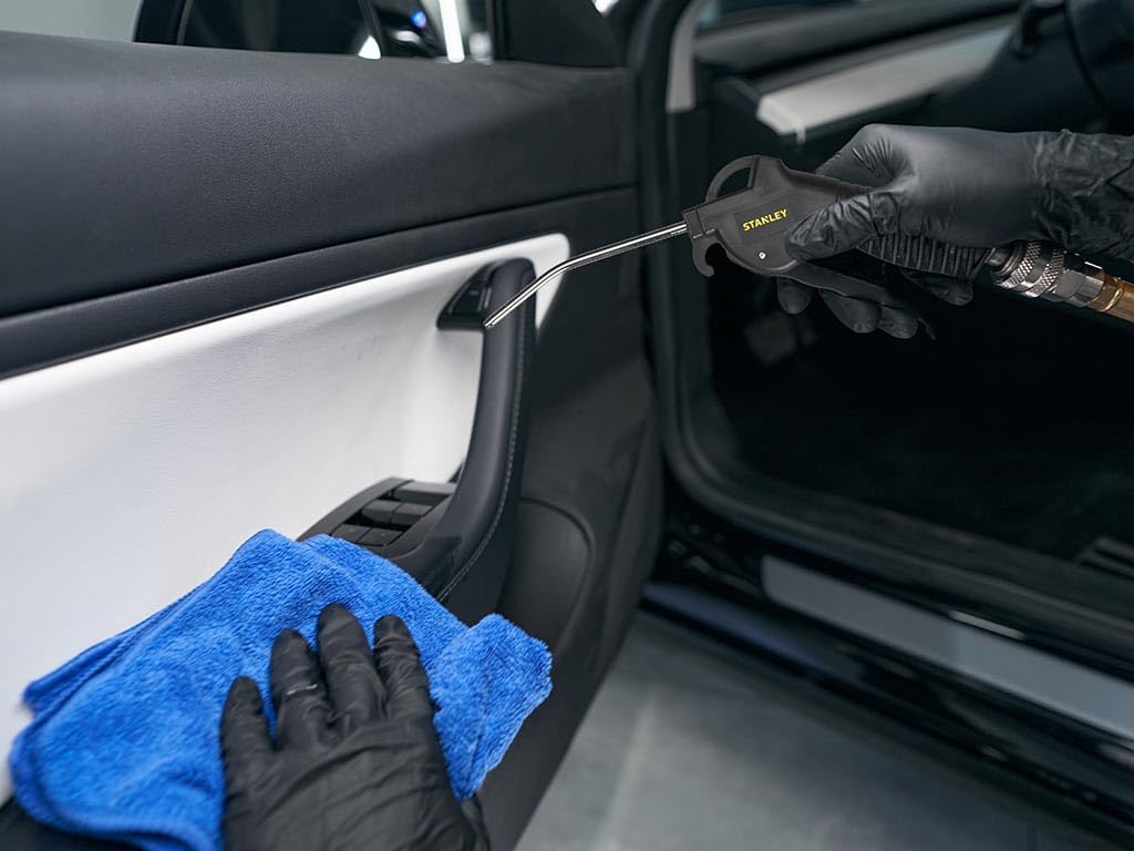 Pistolet dmuchawy ze zmiennym przepływem powietrza