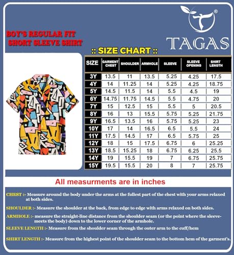 Image of TAGAS Boys Shirt||Fancy Shirt [ Colorfull Shirtsfor boy][ Summer wear for Boys and Kids ](BS)
