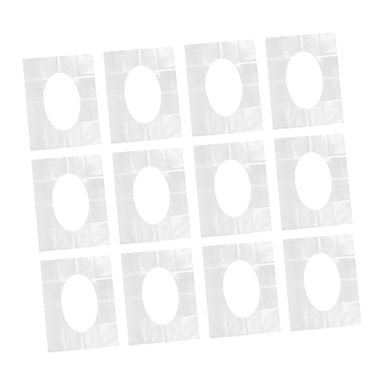 KICHOUSE 150 Sheets Non-slip Toilet Seat Pad Disposable Soft for Adults Boys and Girls