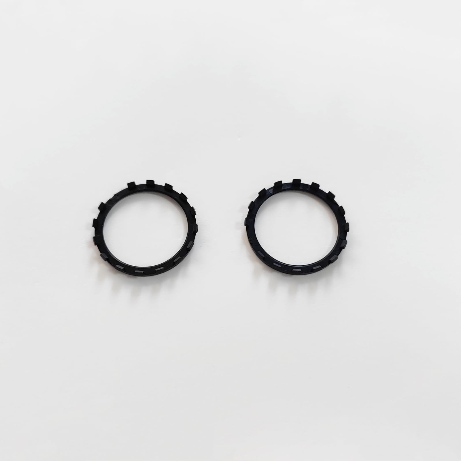 Hzxkqmil Carcasa de Repuesto Cáscara Frontal Cubierta Placa Concha Accesorios para Xbox One Mando Elite Series 2, Anillos de Joystick Incluidos, Negro
