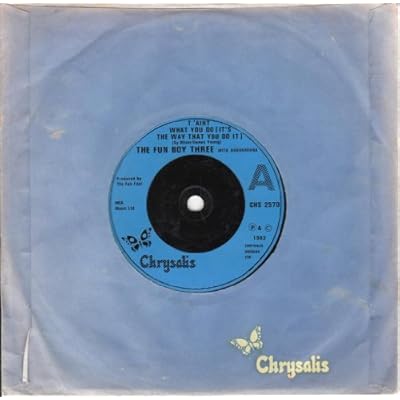 FUN BOY THREE It Ain't What You Do It's The Way That You Do It 7" 45