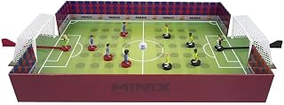 BANDAI, Minix Collectible Figurines, Juego de fútbol, Club Barcelona, Juego con 5 Jugadores Recrea los Mejores Momentos del Fútbol, Idea de Regalo para Niños y Adultos, Fans de fútbol (MN17409)