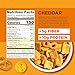 Catalina Crunch Protein Snack Mix with Cheese Crisps | 10g Protein, 1g Sugar per Serving | Good Source of Fiber, Keto, Gluten Free | Cheddar, 5.25 Ounce Bag (Pack of 5) - Packaging May Vary