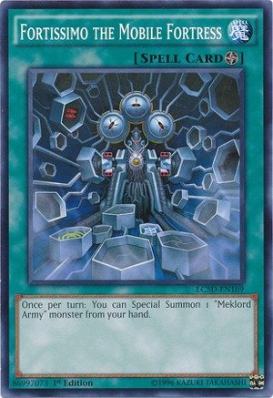 YU-GI-OH! - Fortissimo The Mobile Fortress (LC5D-EN169) - Legendary Collection 5D's Mega Pack - 1st Edition - Common