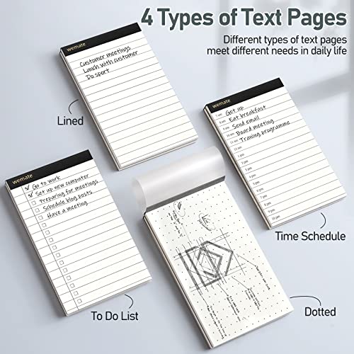 Save 29% on WEMATE Pocket Notebook Set with 8 Refills & Pen