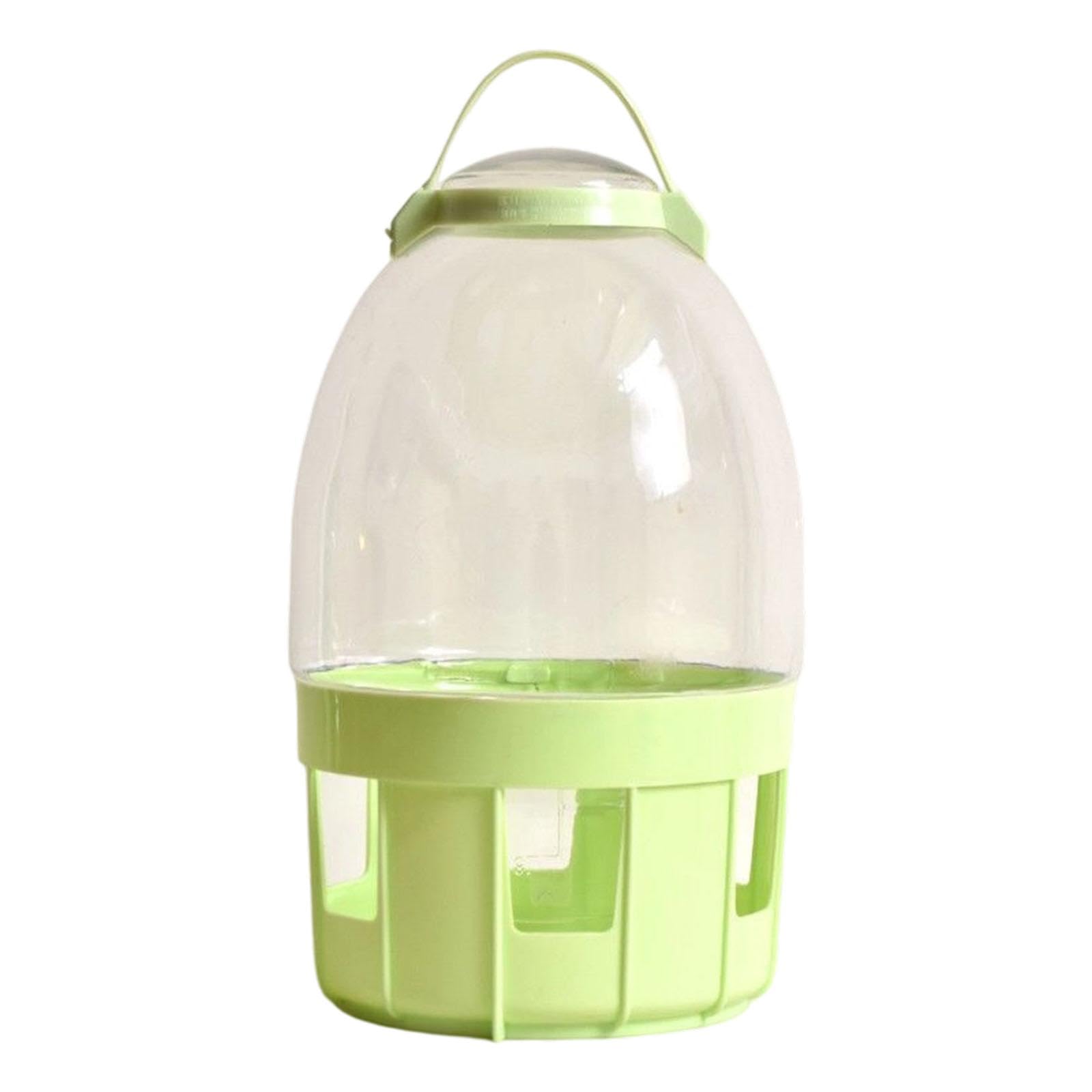 Bebedero para Palomas Dispensador de Agua Contenedor para Aves Suministro Automático Hecho de Plástico PP con Diseño Estable Adecuado para Gallineros, 8l