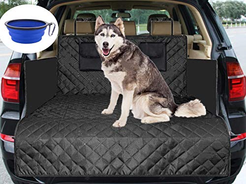 Cadosoigh Funda para Maletero de Coche para Perros, 185 x 105 x 36cm Protector para Maletero de Coche Impermeable Antideslizante Cubierta Maletero Esterilla de Protección del Tronco