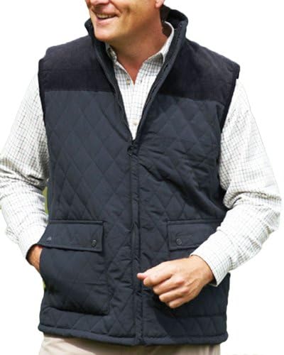 Mens Champion Country Clothing Arundel Fleece Lined BodyWarmer Gilet Black 3XL Mens Champion Country Clothing Arundel Fleece Lined BodyWarmer Gilet Black 3XL