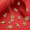 SANNIX 350 Stück Großhandels-Charms zur Schmuckherstellung, verschiedene Anhänger für DIY-Halsketten, Armbänder, Ohrringe, Bastelbedarf #3
