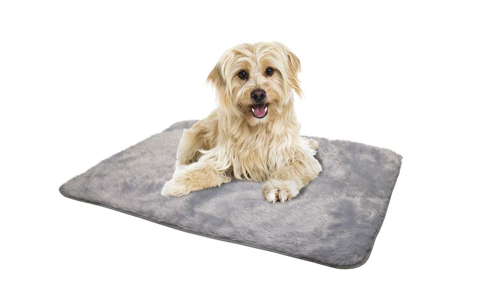 Nobby koc futrzany Classic"TALLO" szary; 150 x 100 x 3 cm