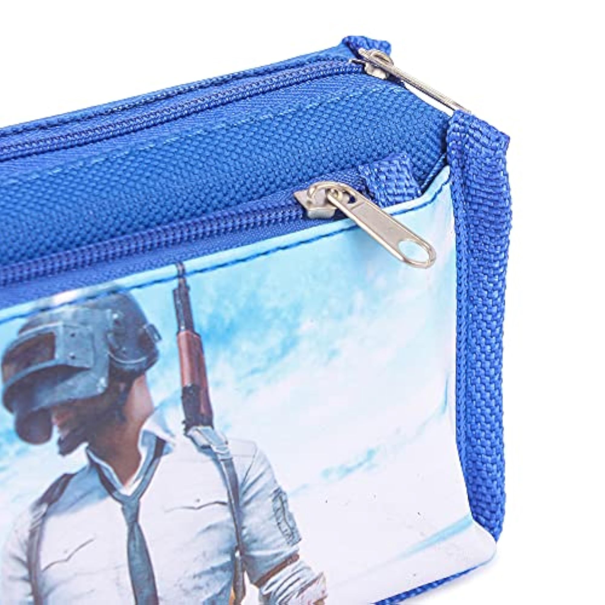 Unisex Zipper Pencil Box, Easy to Carry & Use