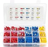 Eventronic 900 Kabelschuhe Set Elektrische Steckverbinder Kabelschuhe Flachstecker Quetschverbinder Set new