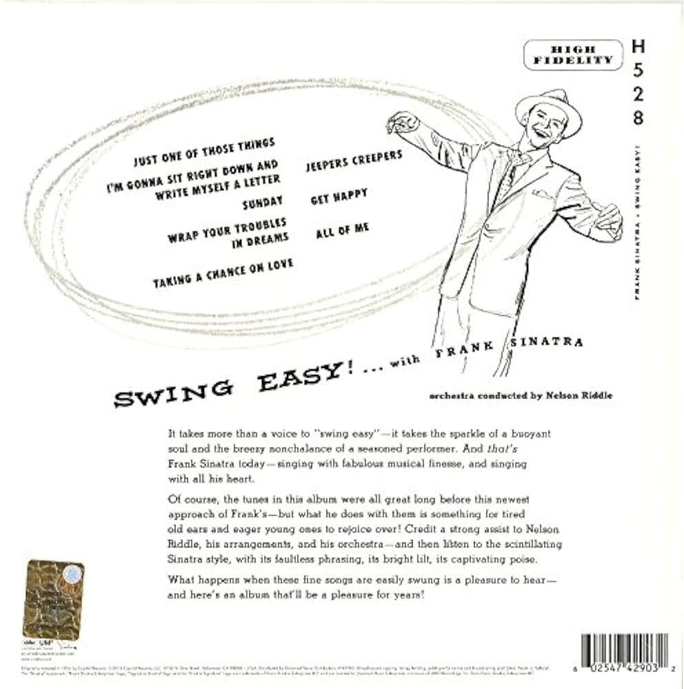 SWING EASY フランク・シナトラ　LPレコード　SJ選定ゴールドディスク 610qJ3cFq7L.jpg