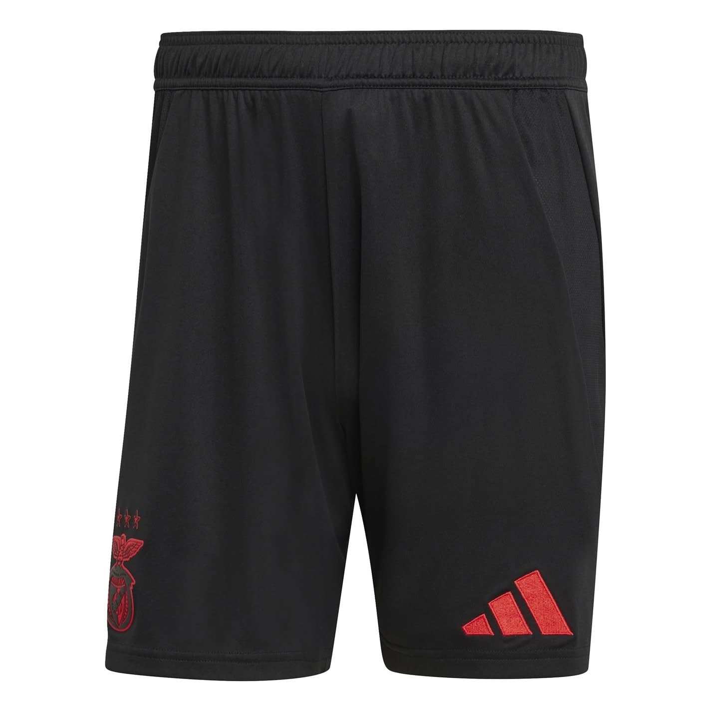 adidas Mens Benfica Away Shorts 2024 2025 Adults Black XL