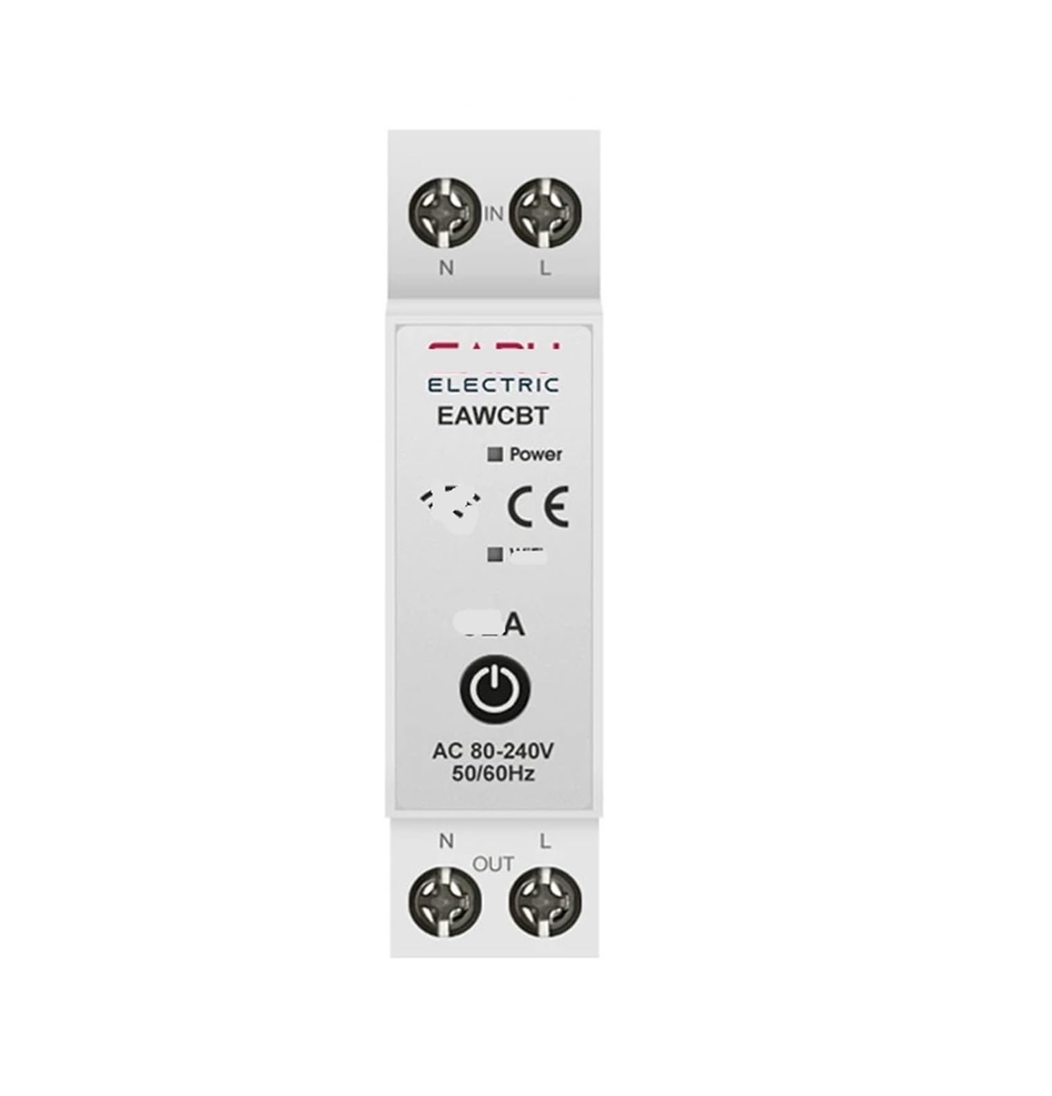 JNVFTCUX 63A 1P+N Smart Switch Energy Meter KWh Metering Monitoring Circuit Breaker Timer Relay Voltage Protector(1-63a)