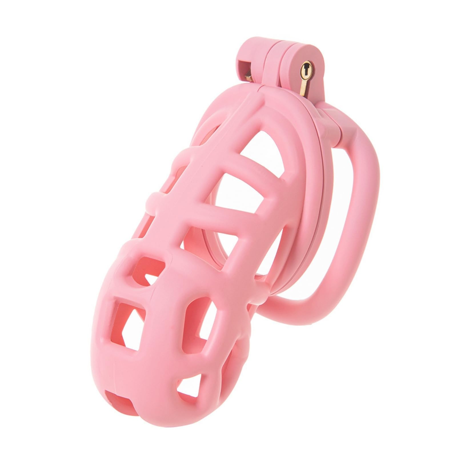Set di gabbie da allenamento rimovibili per uomo, rosa, traspiranti, materiale liscio, vestibilità comoda-ITRZ44 (M)