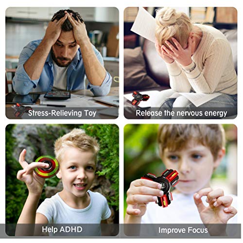Image of INNOPLUS Fidget Spinner,Metal Fidget Spinners for Adults Teen