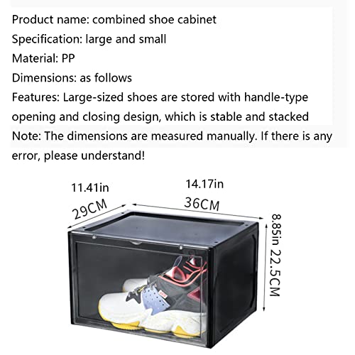 Boîte à chaussure empilable pour optimiser le dressing et l'entrée - 5