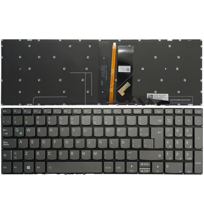 Clavier PC Portable IdeaPad 3 15ARE05 15IGL05 Pièce de Rechange AZERTY