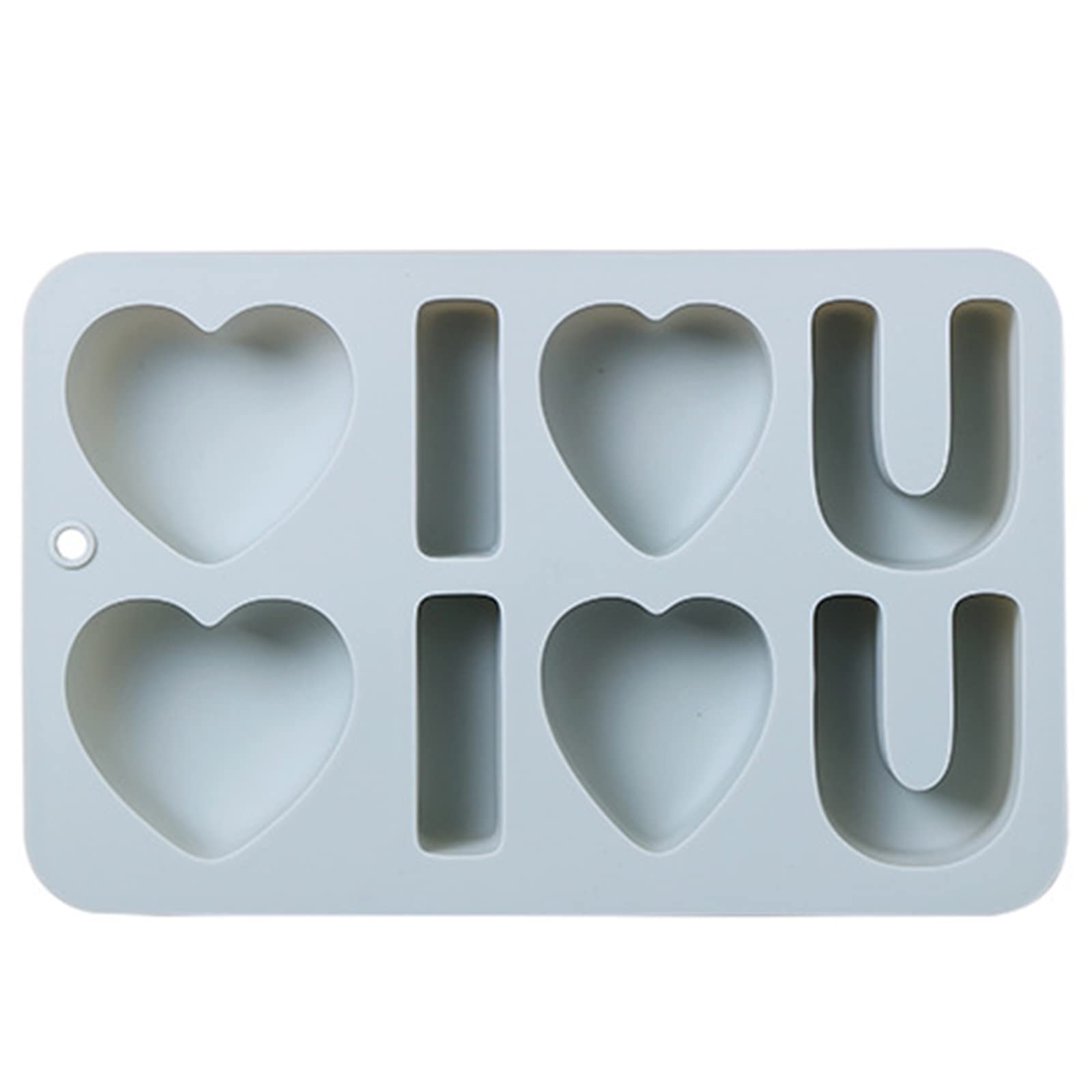 Tsophreniq Silicone Chocolate Valentine Themed Shaped Baking Gadgets Non-stick Cake Mold Jelly Candy Molds Molds Shapes