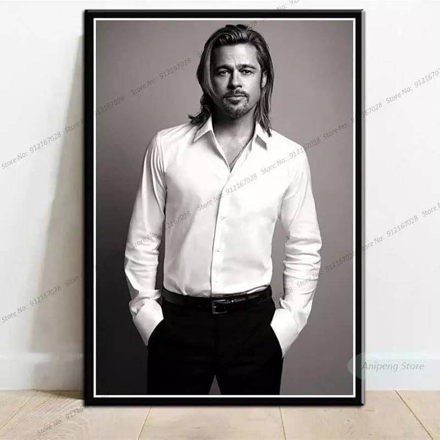 Amazon.co.jp: ブラッドピット ポスター 70x50cm ブラピ 海外 Brad