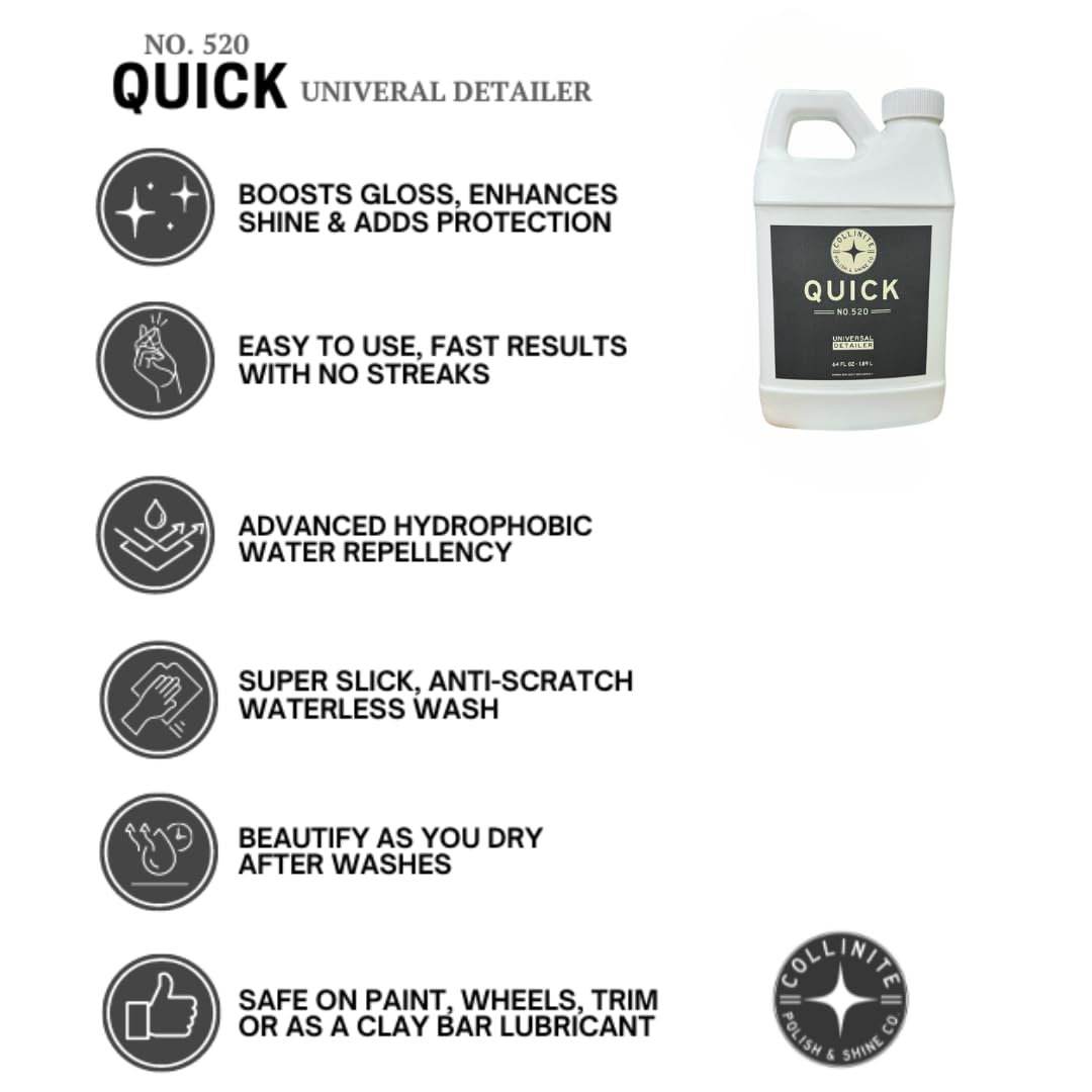 Collinite 520 Quick Universal Detailer - 64oz