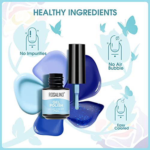 ROSALIND Smalto Semipermanente per Unghie Set