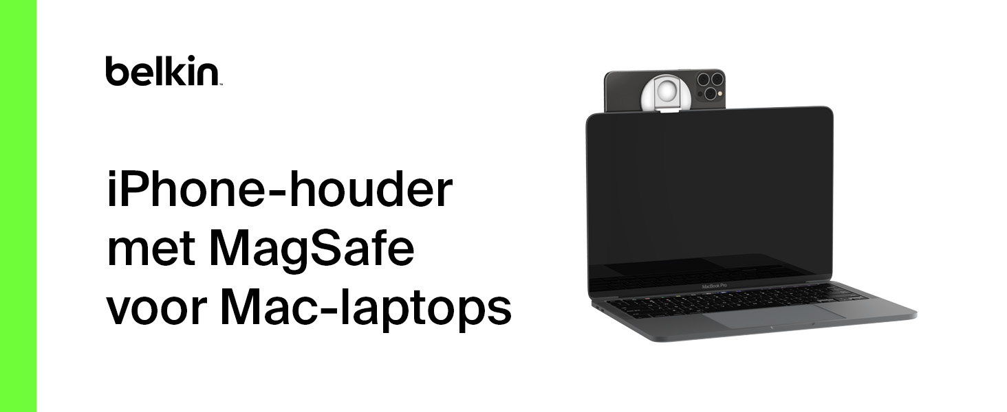 Belkin iPhone-houder met MagSafe voor Mac-laptops
