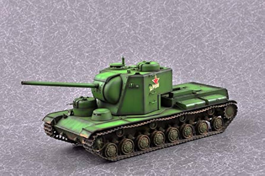 Amazon.co.jp: ロシア KV-5 スーパーヘビータンク 1/35 トランペッター