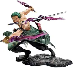 Figure Action Zoro Roronoa Roxo One Piece
