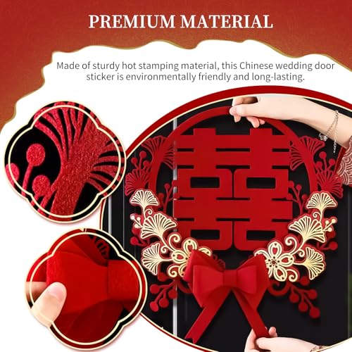 ideal chinese wedding decoration embrace the joy of double happiness decorations captivating happiness symbols for your wedding with installation video