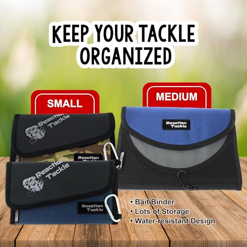 Reaction Tackle Organizador para Equipo de Pesca RT-Bag-7, Bait Binder Pequeño Camuflaje miniatura 6