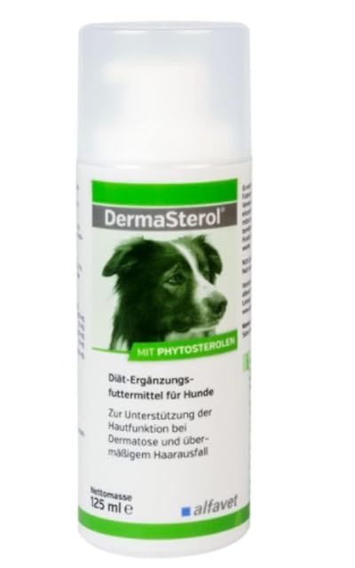Alfavet DermaSterol - Alimento complementario para perros y gatos para dermatosis y pérdida excesiva…
