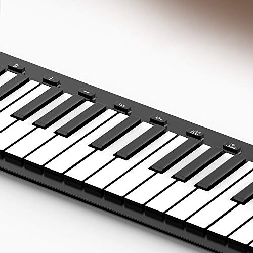 TWDYC 88 Key Hand Roll up Piano Digital Controller Synthétiseur Electronic Piano Soft Silicone Musique Pliante Keybaord - Les Beatles, Paul McCartney, John Lennon, RIngo Starr, George Harrison TWDYC 88 Key Hand Roll up Piano Digital Controller Synthétiseur Electronic Piano Soft Silicone Musique Pliante Keybaord – Image 4