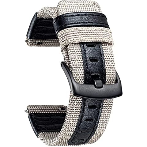 Aliwisdom Nylon Correa de Reloj inteligente de 24 mm Cover