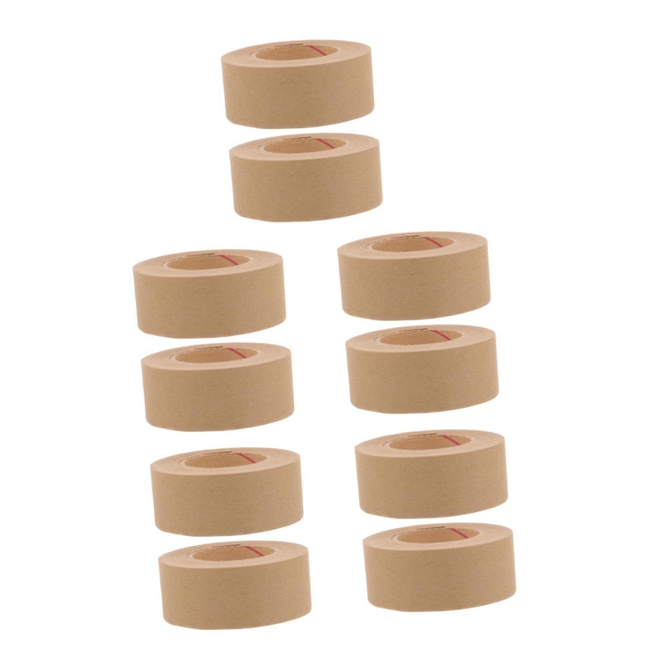 OSALADI 5 Set Nastro Per Acquerello Nastro Di Mascheramento Tubo Porta Nastro Da Imballaggio Trasparente Bolla Nastro Sigillante Attivato Dall'acqua Perdite Colla A Base D'acqua 2 * 5