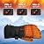 RNSSEZ Heated Gloves, Heating Gloves for Men Women Rechargeable Battery Waterproof & Windproof Thermal Touchscreen Winter Gloves for Riding Skiing Skating Hiking (L)