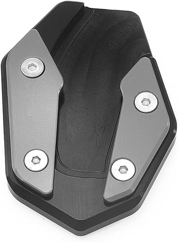 Miniatura 8 de HEINMO Motorcycle Kickstand Side Stand For YZF R3 R25 MT03 MT25 2019-2022 Kickstand Plate Extension Support Foot Pad Enlarge Plate Red