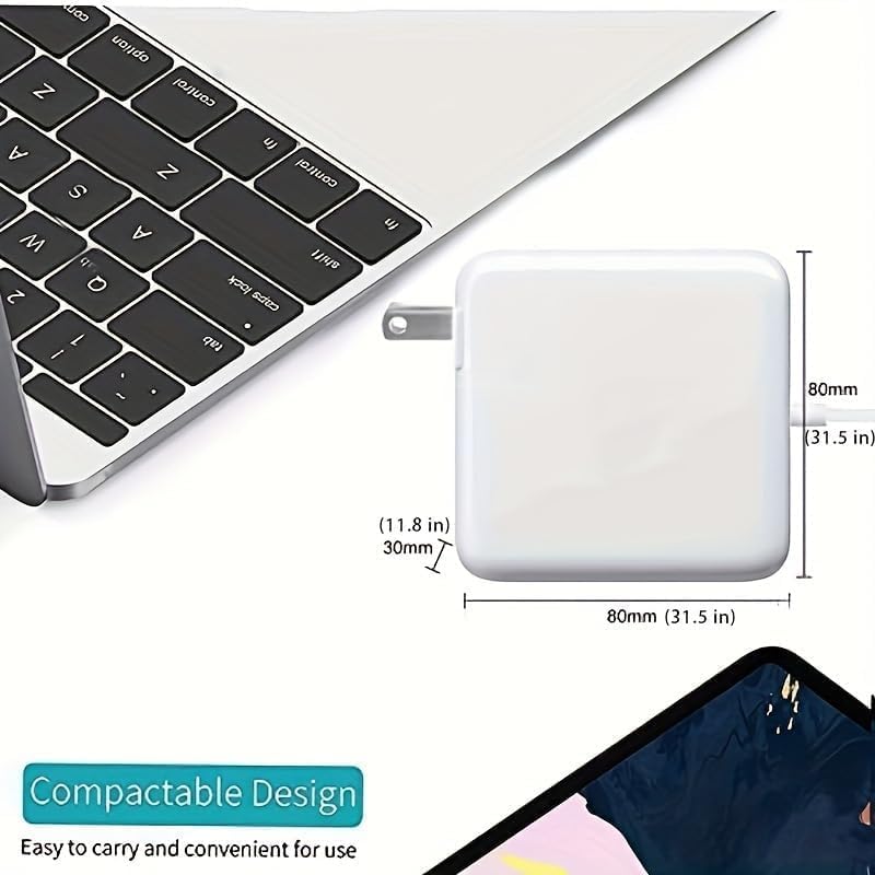 Replacement for Mac Book Air Charger - 45W Magnetic(2 T-Tip ) Power Adapter,Compatible with Mac Book Air 11 & 13 inch After Mid 2012 A1435, A1436, A1465, A1466 - AC Power Supply Cord by Fribug - Image 7