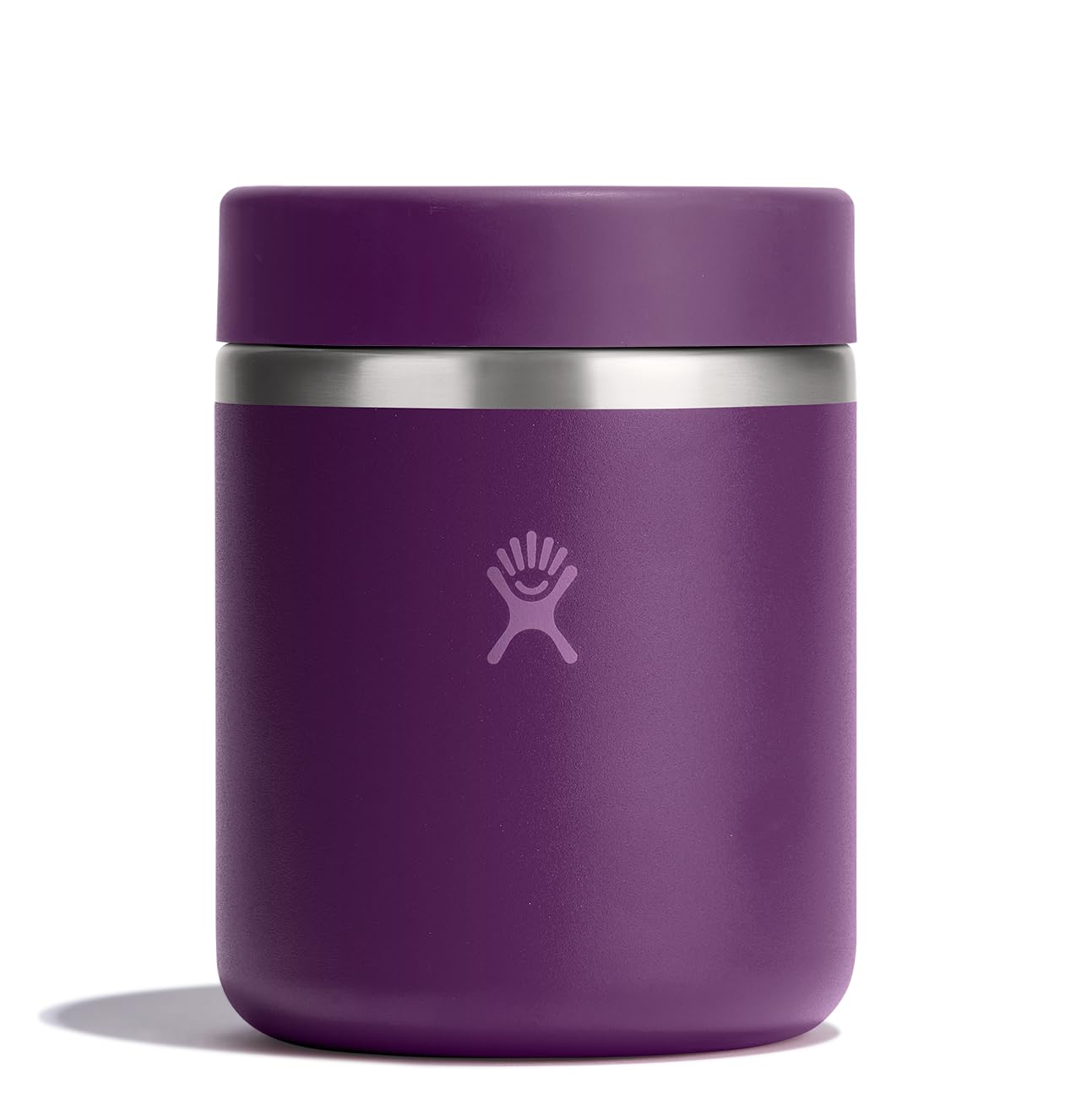 Hydro Flask Food Jar – Insulated Stainless Steel, Snack Travel Container for Hot Food & Soup 28 Oz Beachplum Purple