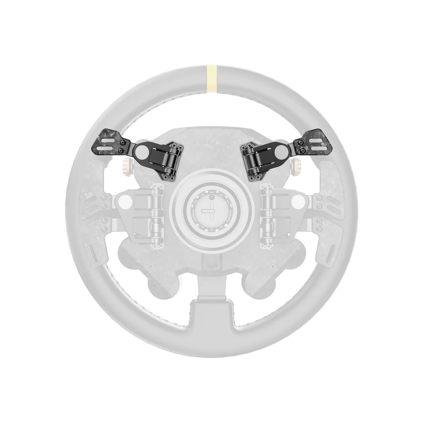 MOZA CS Pro Wheel Zusatzpaddles, Magnetische Add-On Paddles für Sim Racing | Erweitert das CS Pro Wheel auf 6 Paddles – Magnetische Hall-Sensor-Paddles für DRS, KERS, Pit Limiter und Rennfunktionen