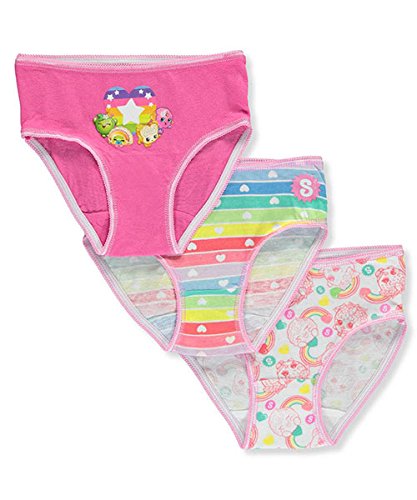 Shopkins Girls Underwear Rainbow Panties 3 Pack Briefs2