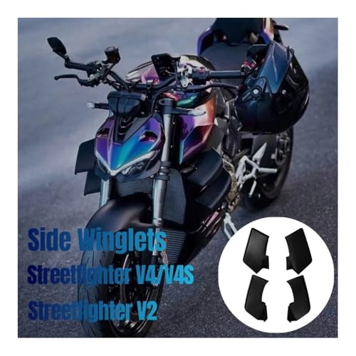Aileron aérodynamique pour Ducati Streetfighter V4 noir mat - 2