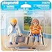 PLAYMOBIL- Duo Pack Duopack Doctora y Paciente, Multicolor (70079)