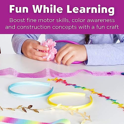 Creativity for Kids Fashion Headband Making Kit - Makes 10 DIY Headbands, Arts and Craft Kits, Kids Activities, Birthday Gifts for Girls (Ages 5+) - Image 4