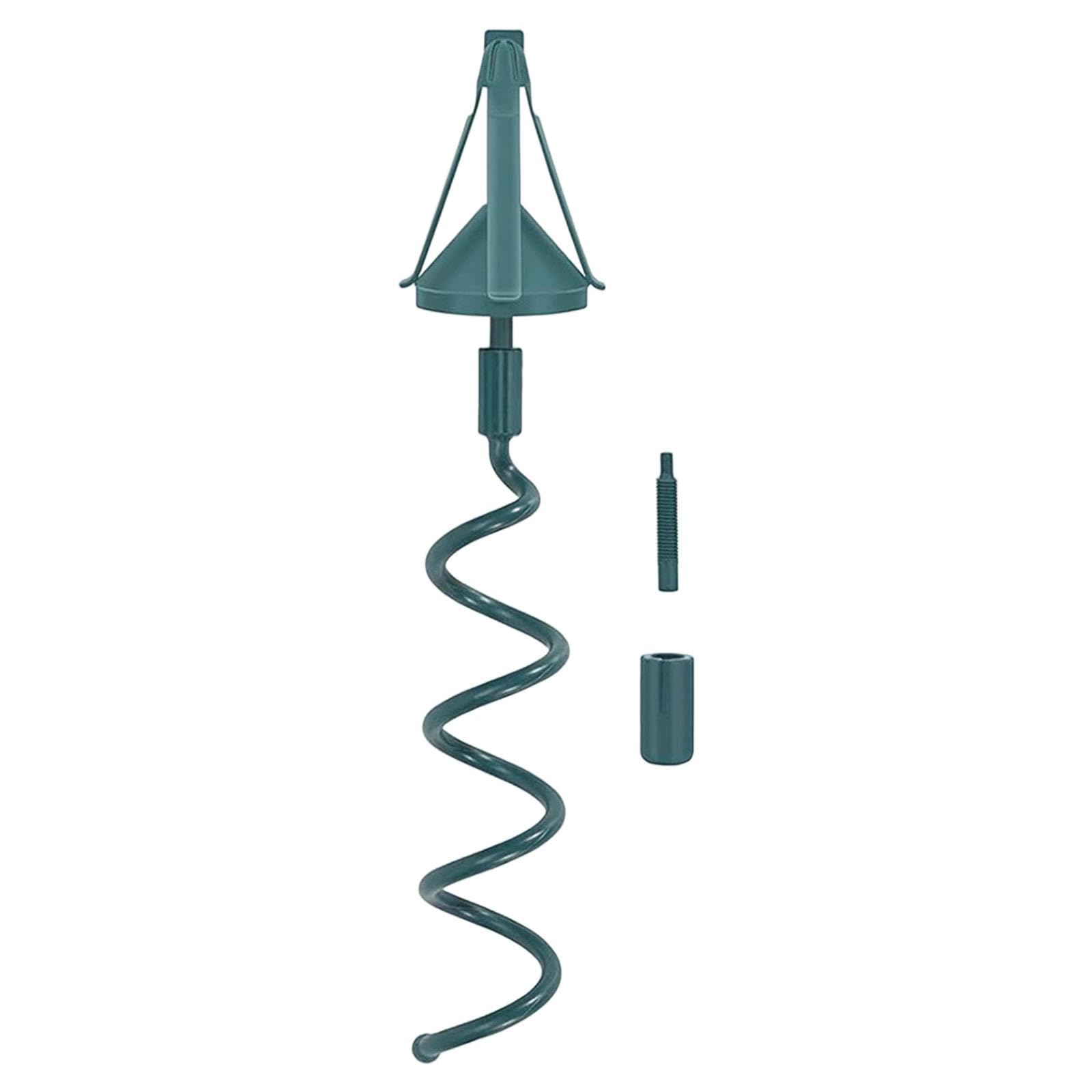 F Fityle Supporto per Puntale Dell'albero Di Natale, 34 Cm Supporto Universale Girevole per Topper in Metal, Per Colonna, Spirale, Clip, Conica, Adatto a Tronchi D'albero Fino a 3.2 Cm Di Diametro
