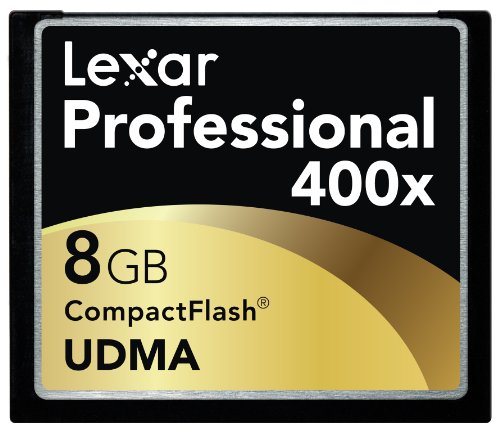 Lexar LCF8GBCRBEU400 Carte mémoire compact flash pro 400 x 8 Go
