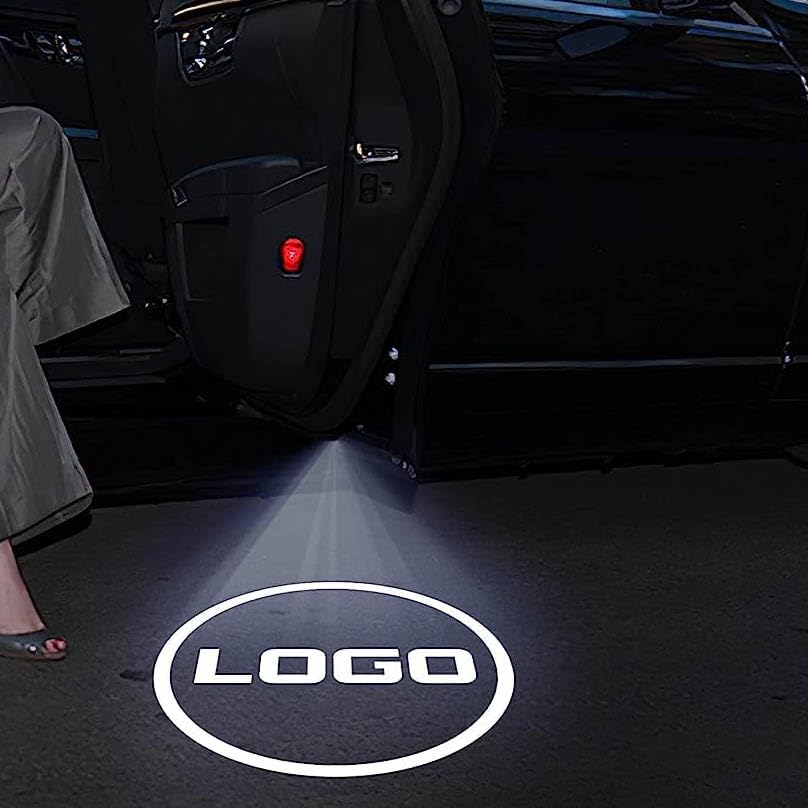 Luci Proiettore Logo Per Citroen C1 C2 C3 C4 C5 C6 C8 C4L DS3 DS4 DS5 DS6 – Set Da 2, Illuminazione Portiera